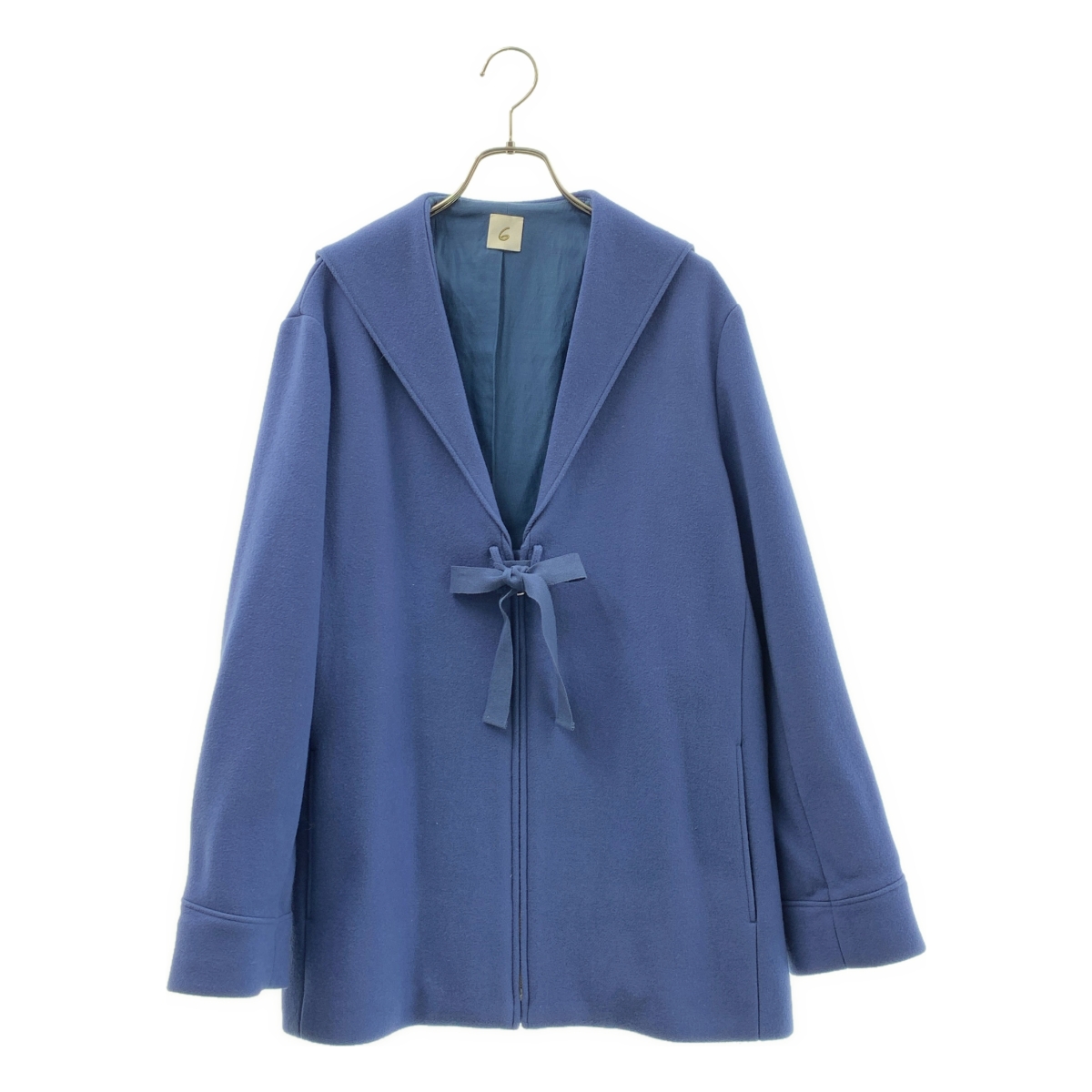 6(ROKU) / ロク | SAILOR COLLAR COAT ウール セーラーカラーコート | 38 | レディース