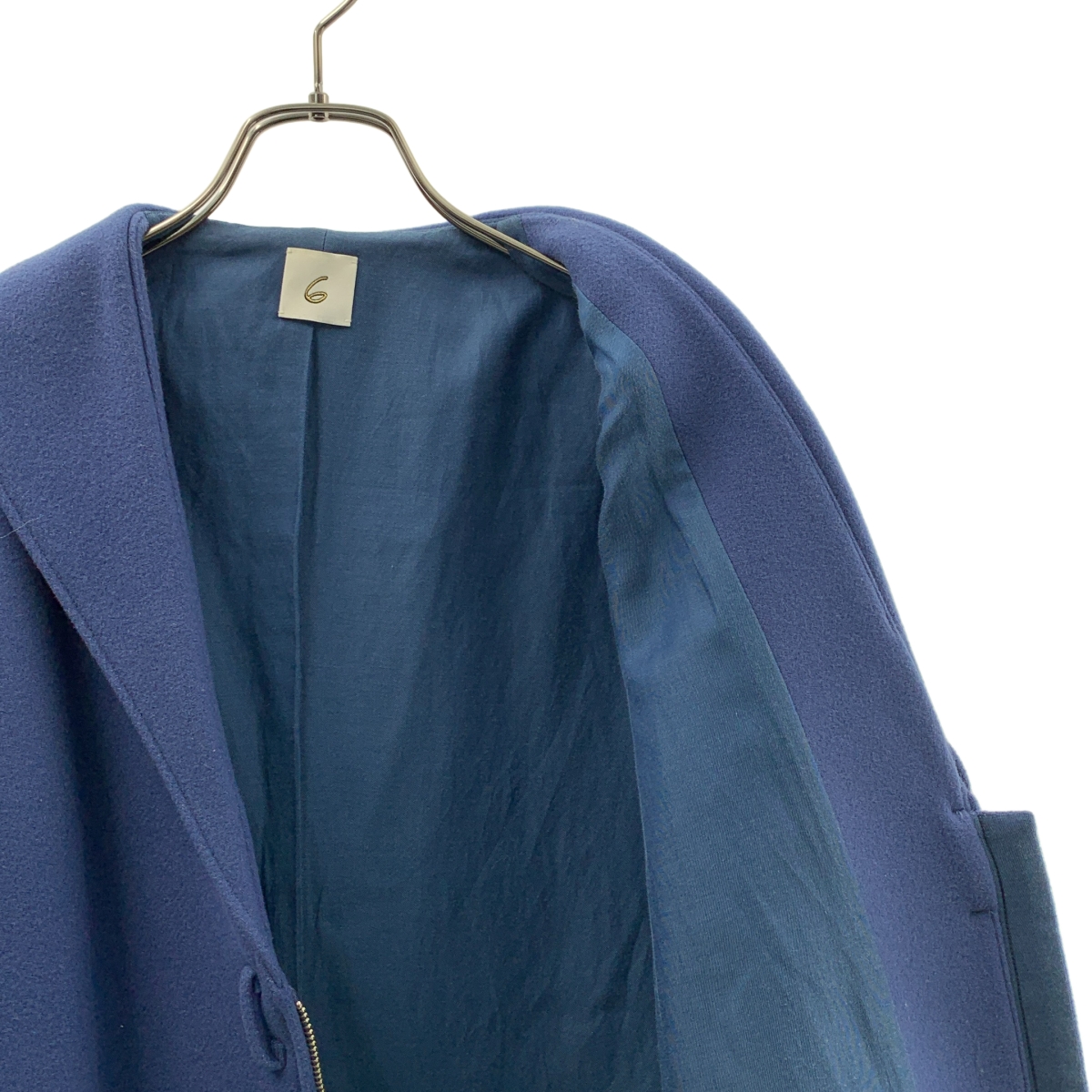 6(ROKU) / ロク | SAILOR COLLAR COAT ウール セーラーカラーコート | 38 | レディース