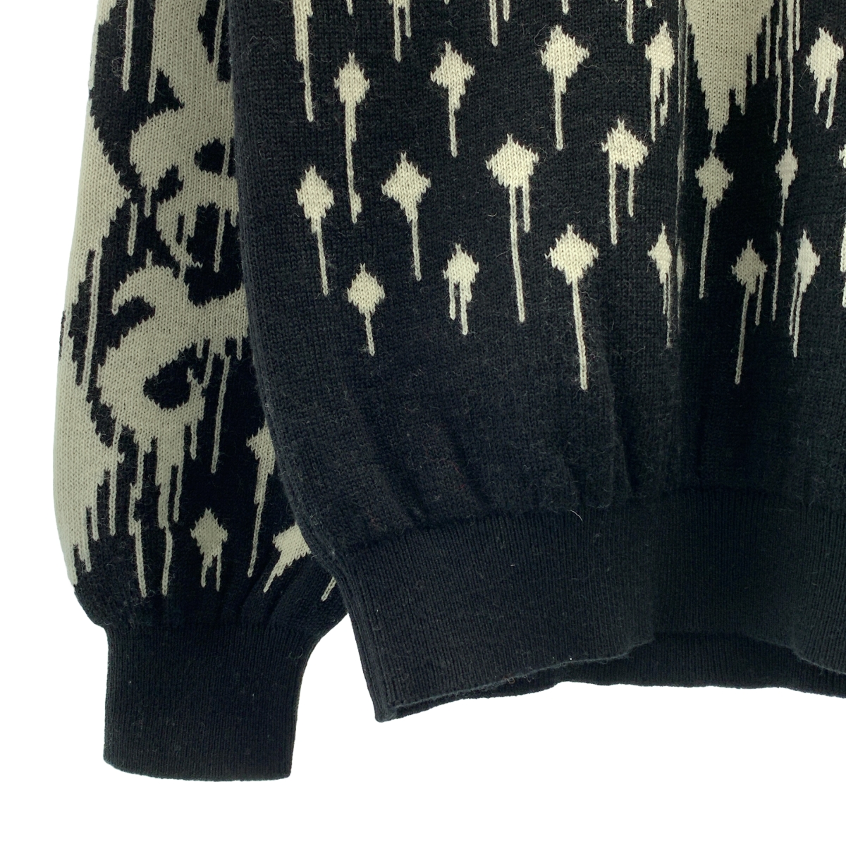 VTMNTS / ヴィティーエムエヌティーエス | BARCODE SLAVIC SWEATER クルーネック ニット | S | メンズ