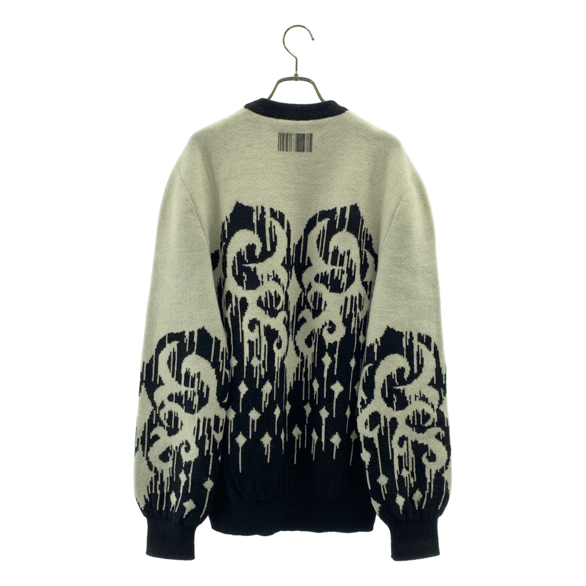 VTMNTS / ヴィティーエムエヌティーエス | BARCODE SLAVIC SWEATER クルーネック ニット | S | メンズ