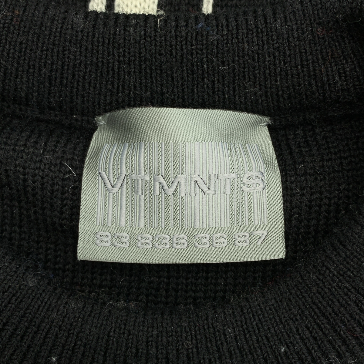 VTMNTS / ヴィティーエムエヌティーエス | BARCODE SLAVIC SWEATER クルーネック ニット | S | メンズ