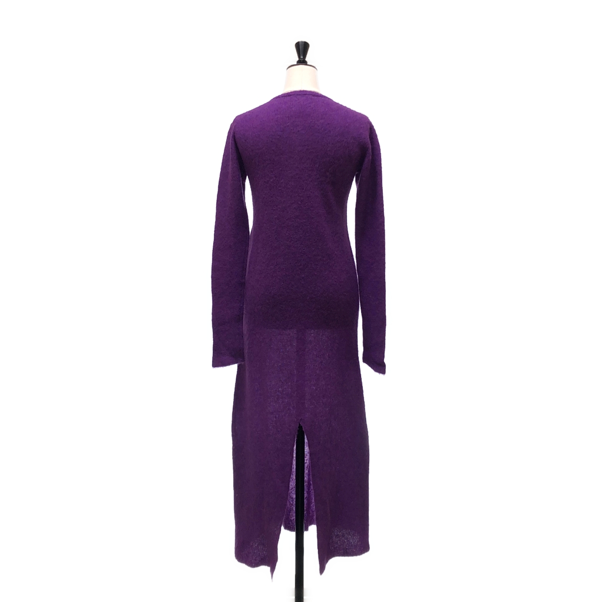 AURALEE / オーラリー | 2024AW | BABY SURI ALPACA SHEER KNIT ONE-PIECE アルパカ ニット ワンピース | 1 | レディース