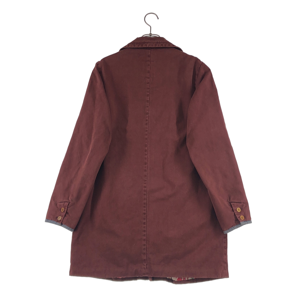 美品】 visvim / ビズビム | MIES COAT BURGUNDY ミースコート | S