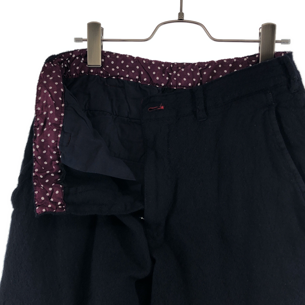 COMME des GARCONS HOMME / コムデギャルソンオム | 2011AW | ウール 縮絨 スラックス パンツ | XS | メンズ