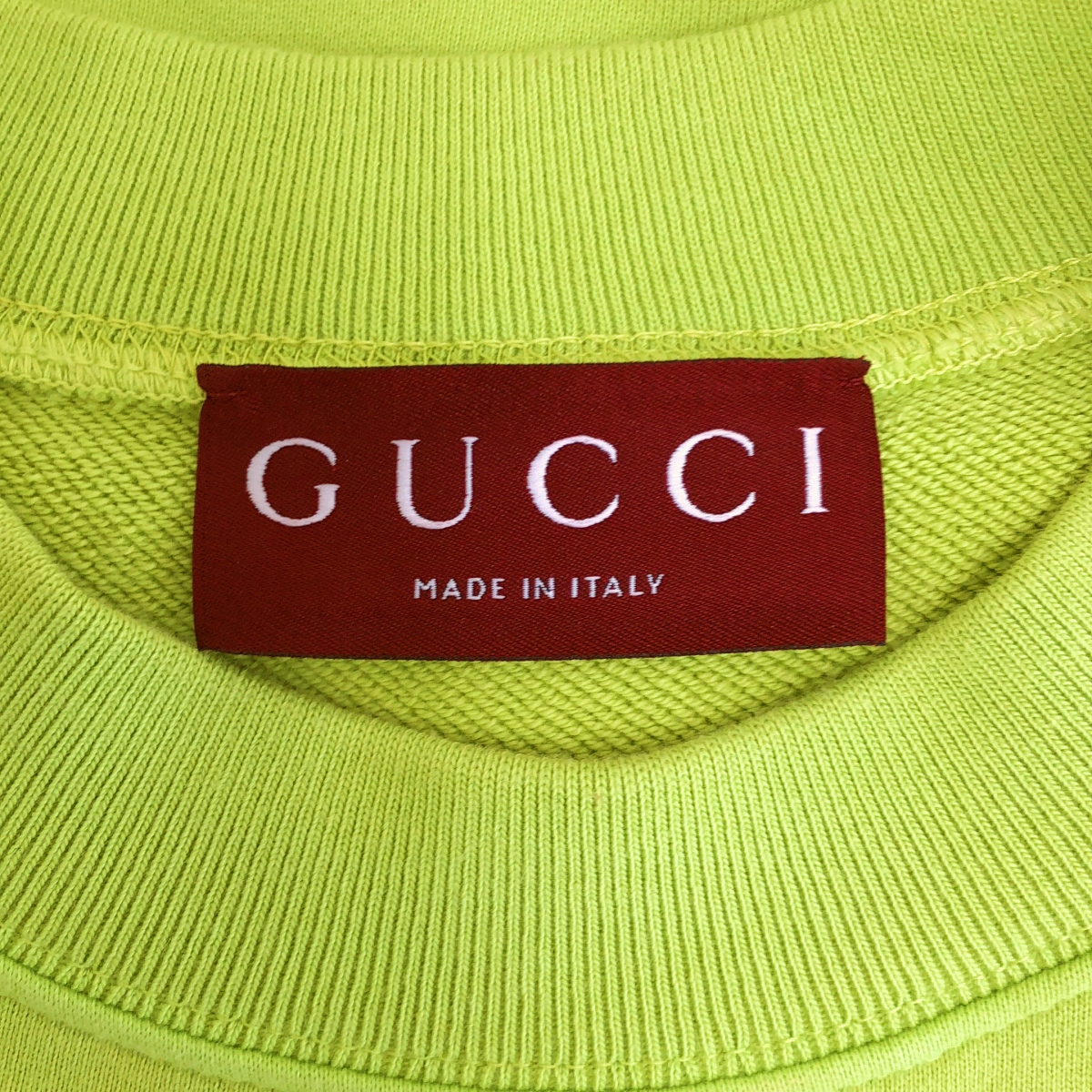 GUCCI / グッチ | エンブロイダリー コットンジャージー スウェットシャツ | XS | レディース