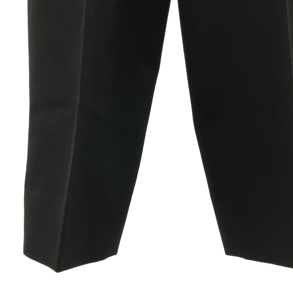 YVES SAINT LAURENT rive gauche / イヴサンローランリヴゴーシュ | ウール サイドライン タック パンツ | M | レディース
