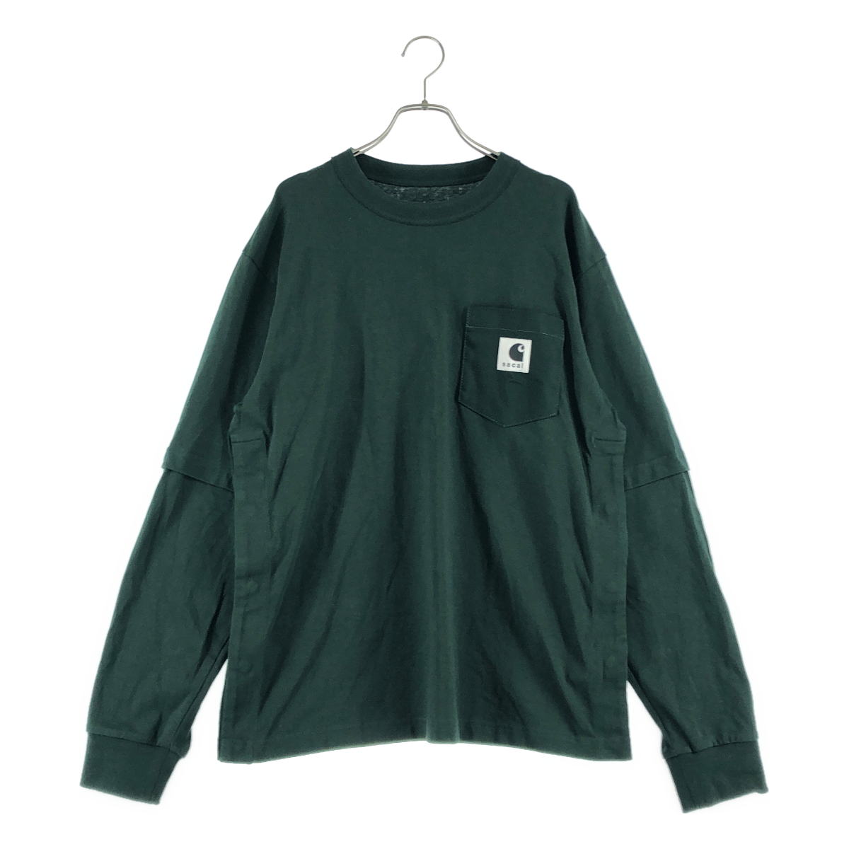 sacai / サカイ | 2025AW | ×Carhartt WIP / Cotton Jersey L/S T-Shirt レイヤード Tシャツ | 3 | メンズ