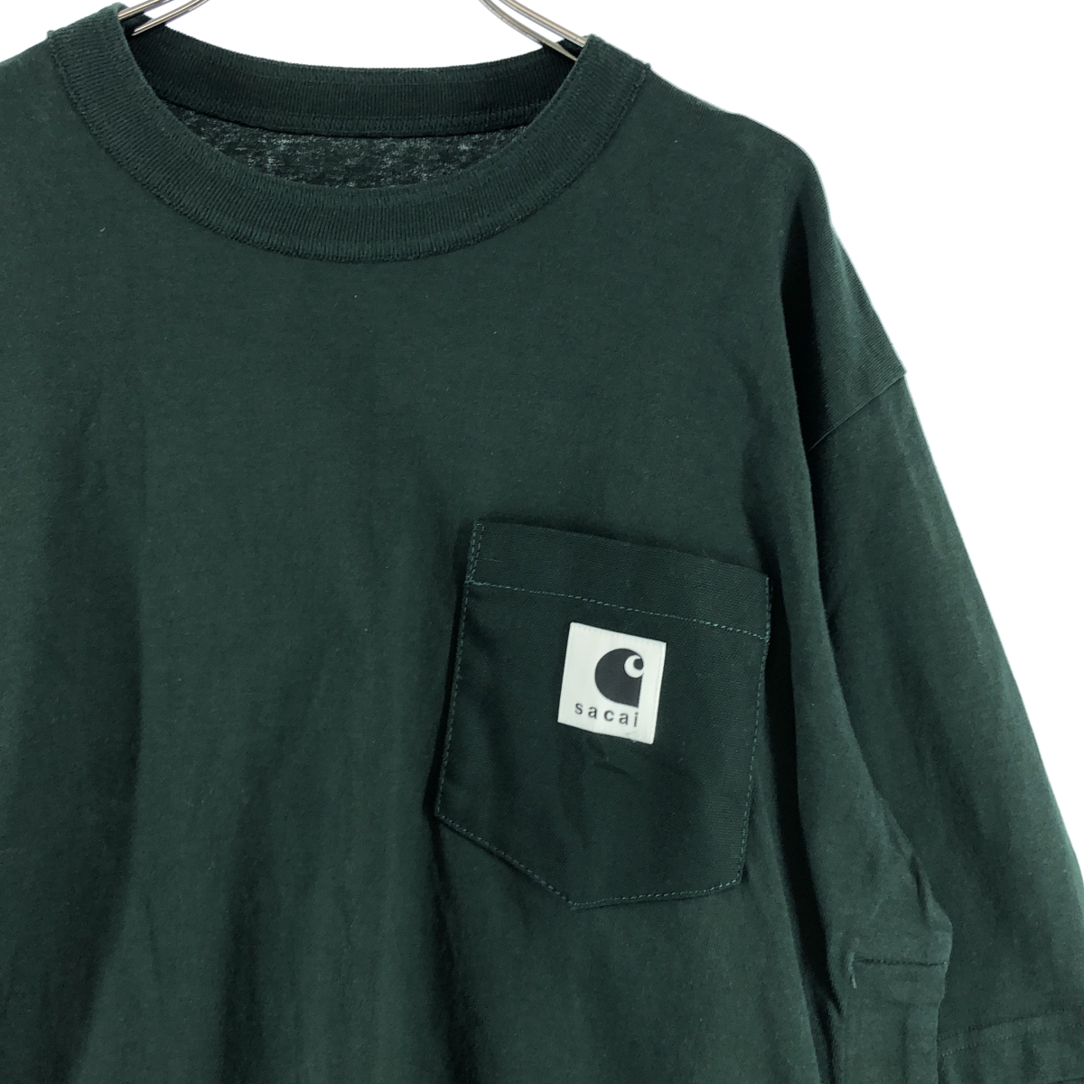 sacai / サカイ | 2025AW | ×Carhartt WIP / Cotton Jersey L/S T-Shirt レイヤード Tシャツ | 3 | メンズ