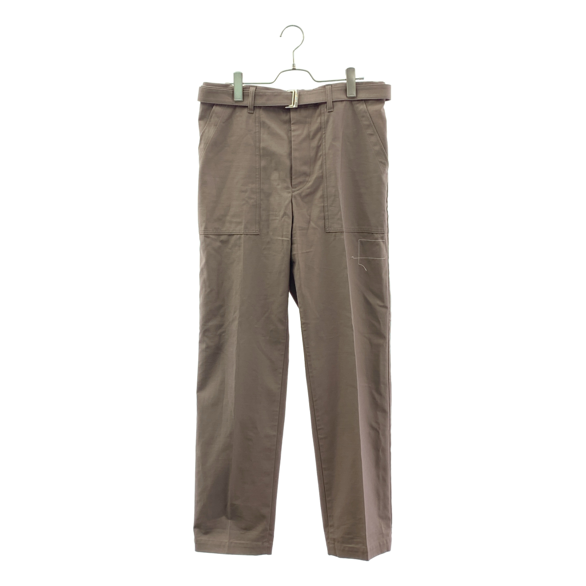 sacai / サカイ | 2025SS | ×WTAPS / Cotton Back Satin Pants コットン バック サテンパンツ | 3 | メンズ