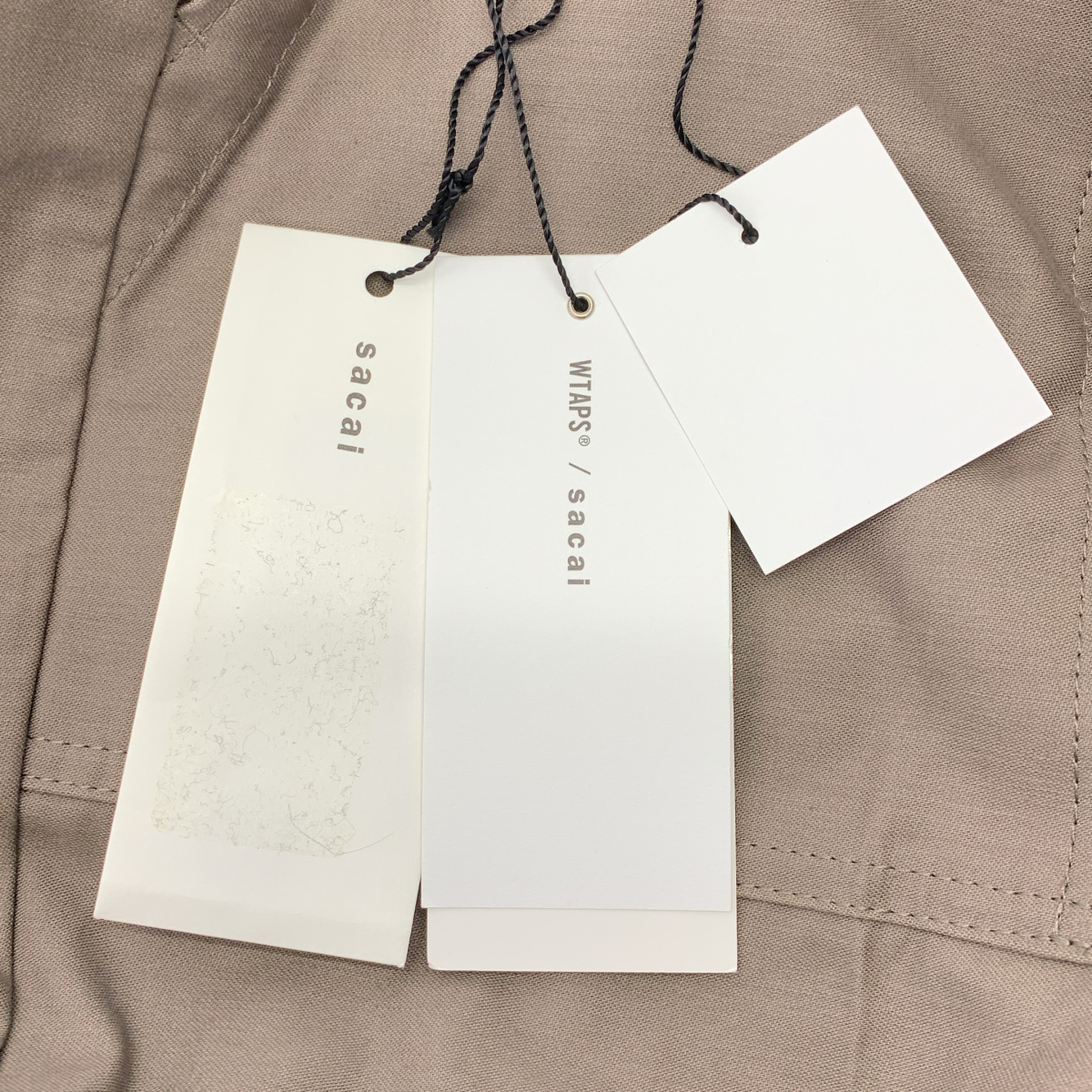 sacai / サカイ | 2025SS | ×WTAPS / Cotton Back Satin Pants コットン バック サテンパンツ | 3 | メンズ