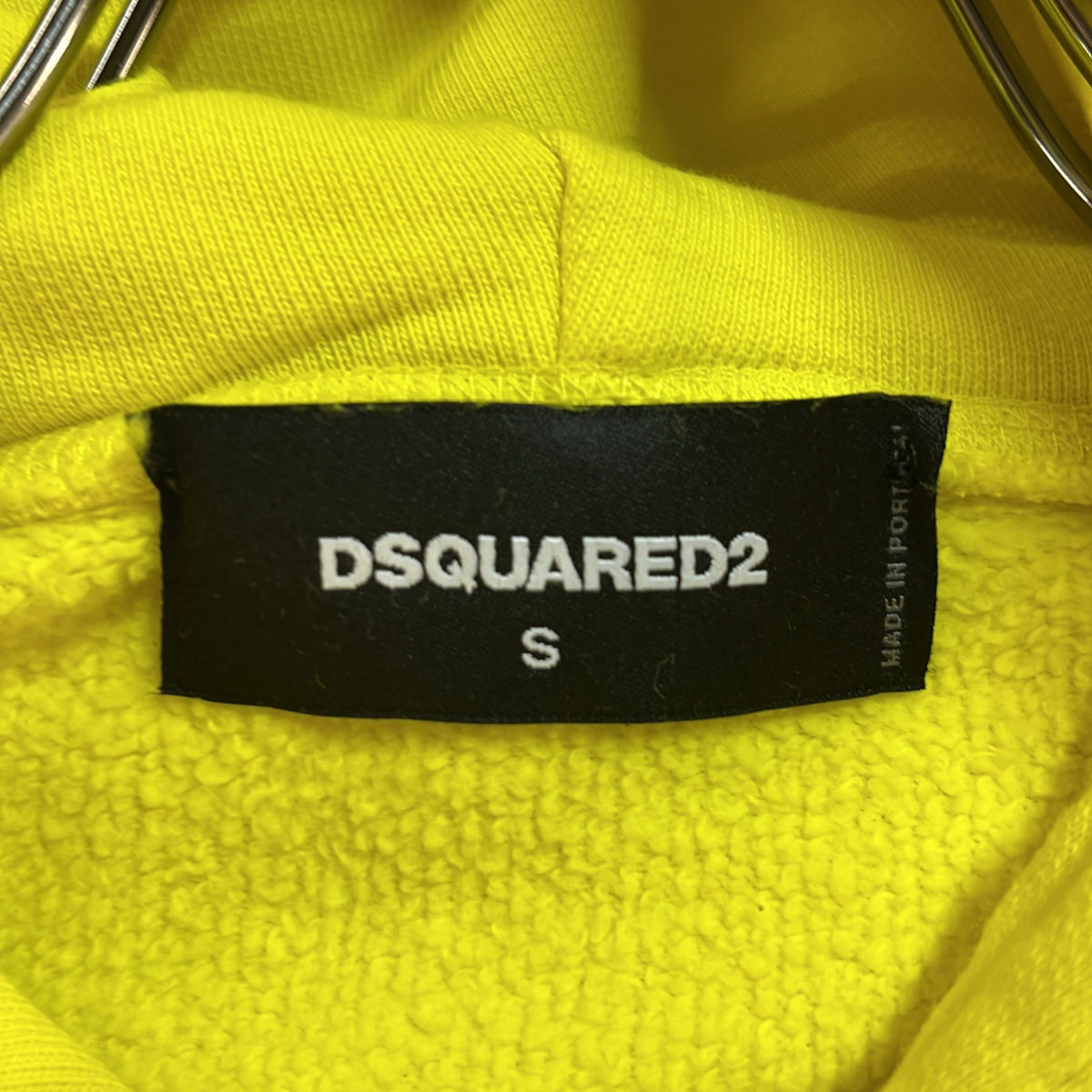 DSQUARED2 / ディースクエアード | コットン ロゴ フーデッド トレーナー | S | メンズ
