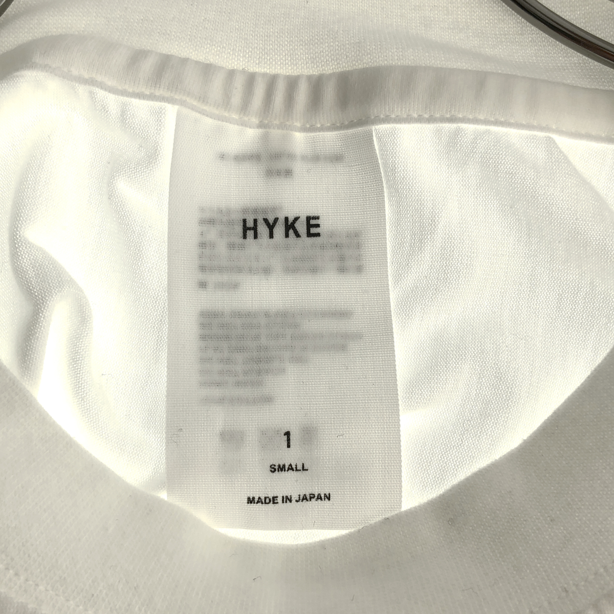 HYKE / ハイク | コットン クロップド カットソー | 1 | レディース