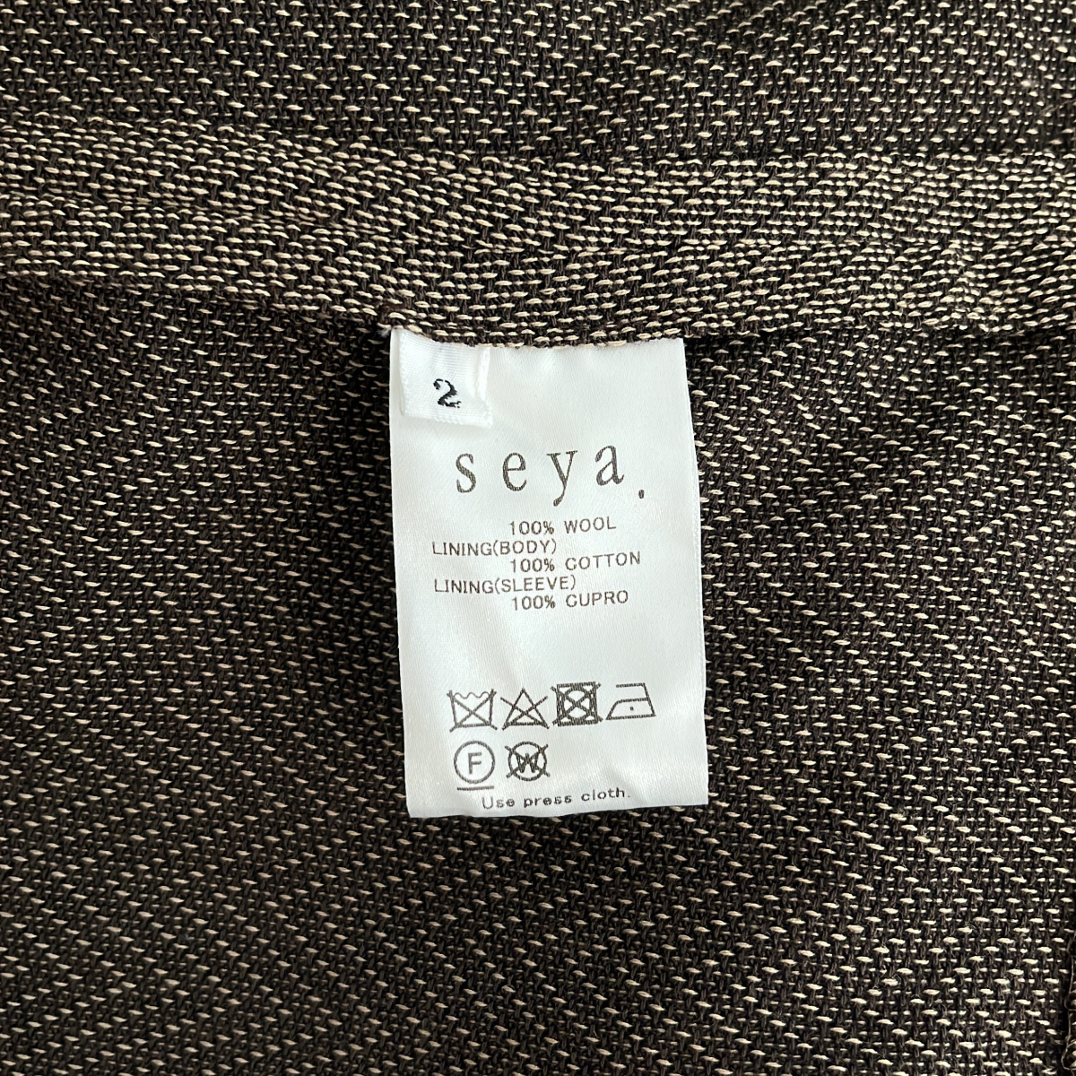 seya. / セヤ | SIWA TAILORED JACKET ジャケット | 2 | メンズ