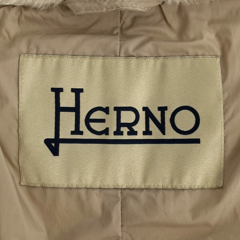 HERNO / ヘルノ | ニット切替 ダウンジャケット | 44 | レディース