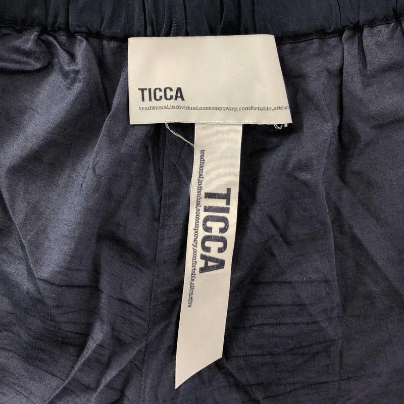 TICCA / ティッカ | 製品洗い キュプラ ワイド カーゴパンツ | F | レディース