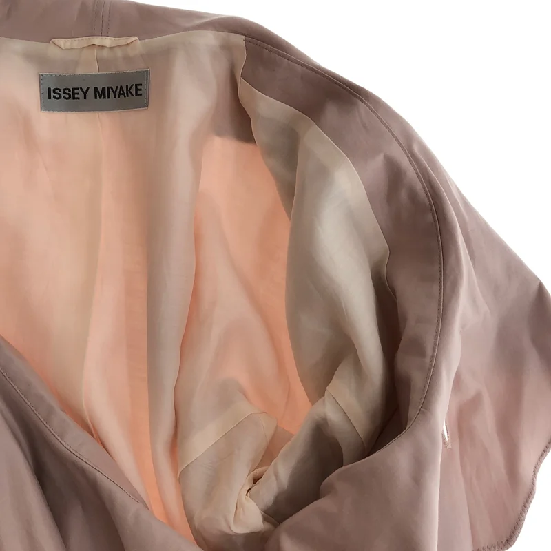 ISSEY MIYAKE / イッセイミヤケ | フリル バックリボン ジャケット | 3 | レディース