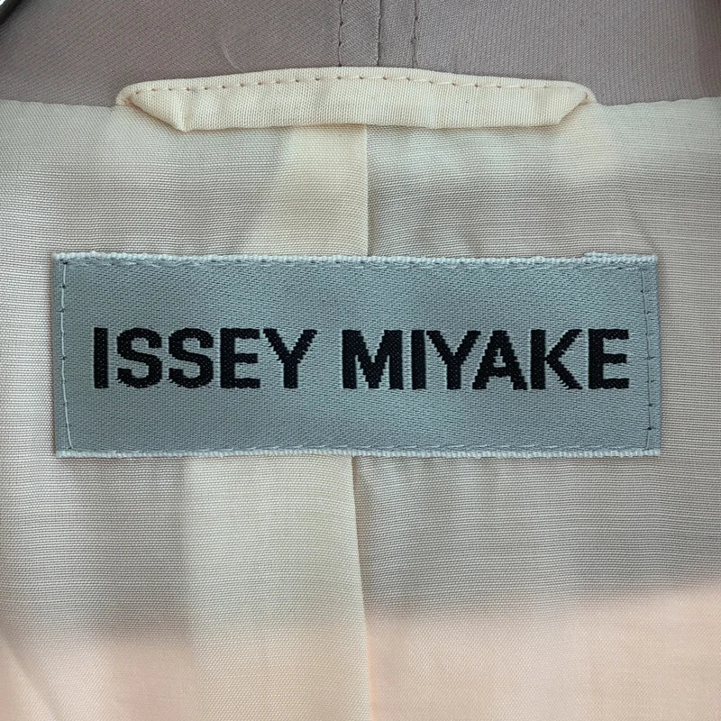 ISSEY MIYAKE / イッセイミヤケ | フリル バックリボン ジャケット | 3 | レディース