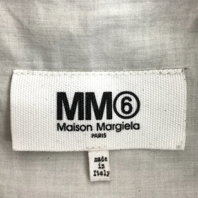 MM6 Maison Margiela / エムエムシックスメゾンマルジェラ | ブロークン レザー コート S32AM0282 | 42 | レディース