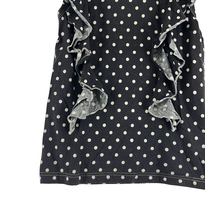 COMME des GARCONS COMME des GARCONS / コムコム | 2009SS | ドット フリルデザイン ノースリーブ カットソー | S | レディース