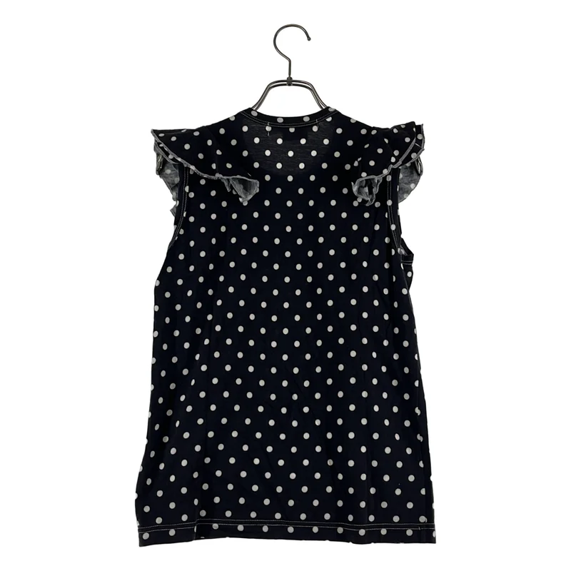 COMME des GARCONS COMME des GARCONS / コムコム | 2009SS | ドット フリルデザイン ノースリーブ カットソー | S | レディース