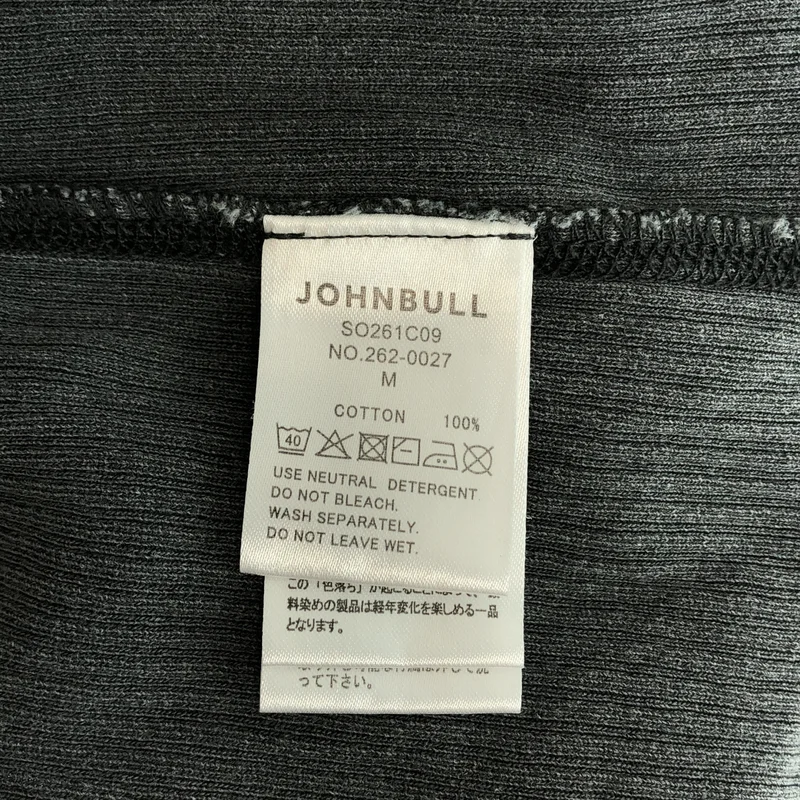 JOHNBULL / ジョンブル | 2026SS | ピグメントダイ タンクトップ | M | レディース