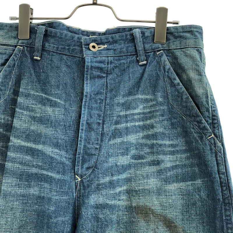 TAIGA TAKAHASHI / タイガタカハシ | 2026SS | Lot.717 Damaged Painter Pants ダメージ加工 デニムペインターパンツ | 32 | メンズ