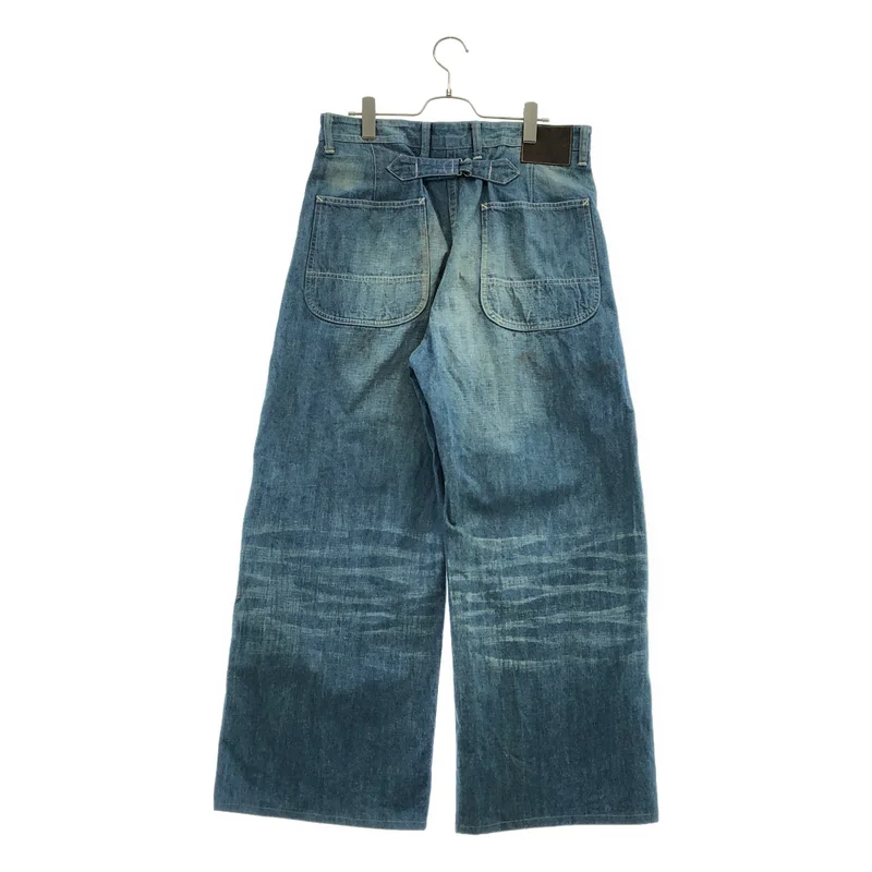 TAIGA TAKAHASHI / タイガタカハシ | 2026SS | Lot.717 Damaged Painter Pants ダメージ加工 デニムペインターパンツ | 32 | メンズ
