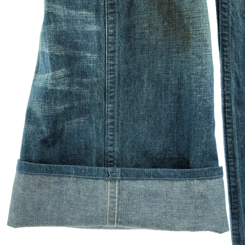 TAIGA TAKAHASHI / タイガタカハシ | 2026SS | Lot.717 Damaged Painter Pants ダメージ加工 デニムペインターパンツ | 32 | メンズ