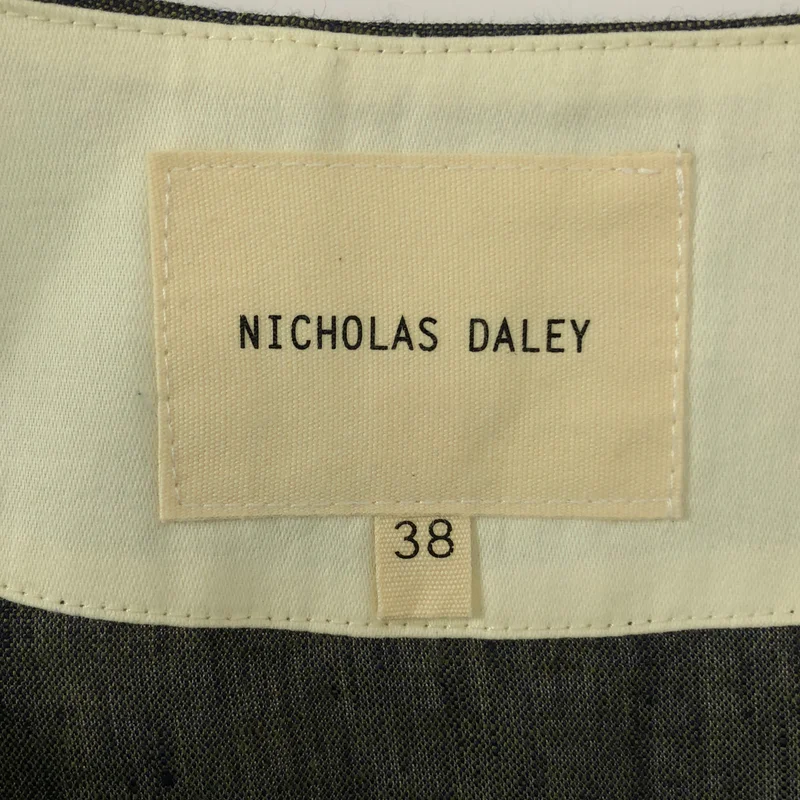 NICHOLAS DALEY / ニコラスデイリー | オーバーシルエット サイドスリット スキッパー シャツ | 38 | メンズ