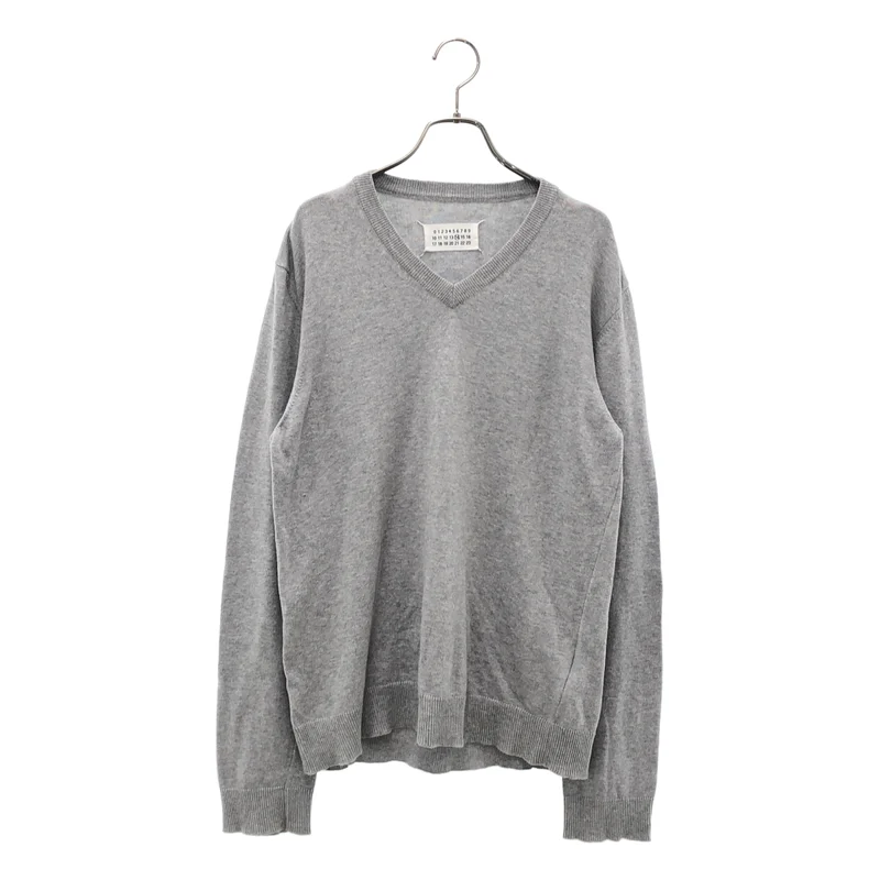 Maison Martin Margiela / メゾンマルタンマルジェラ | 2008SS | コットン Vネックニット | M | メンズ