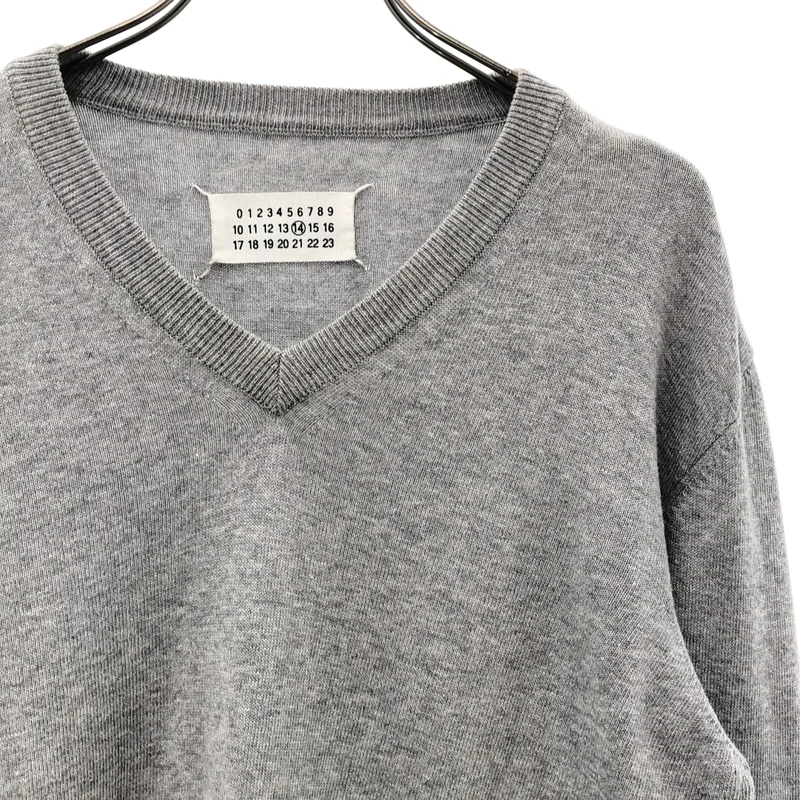 Maison Martin Margiela / メゾンマルタンマルジェラ | 2008SS | コットン Vネックニット | M | メンズ