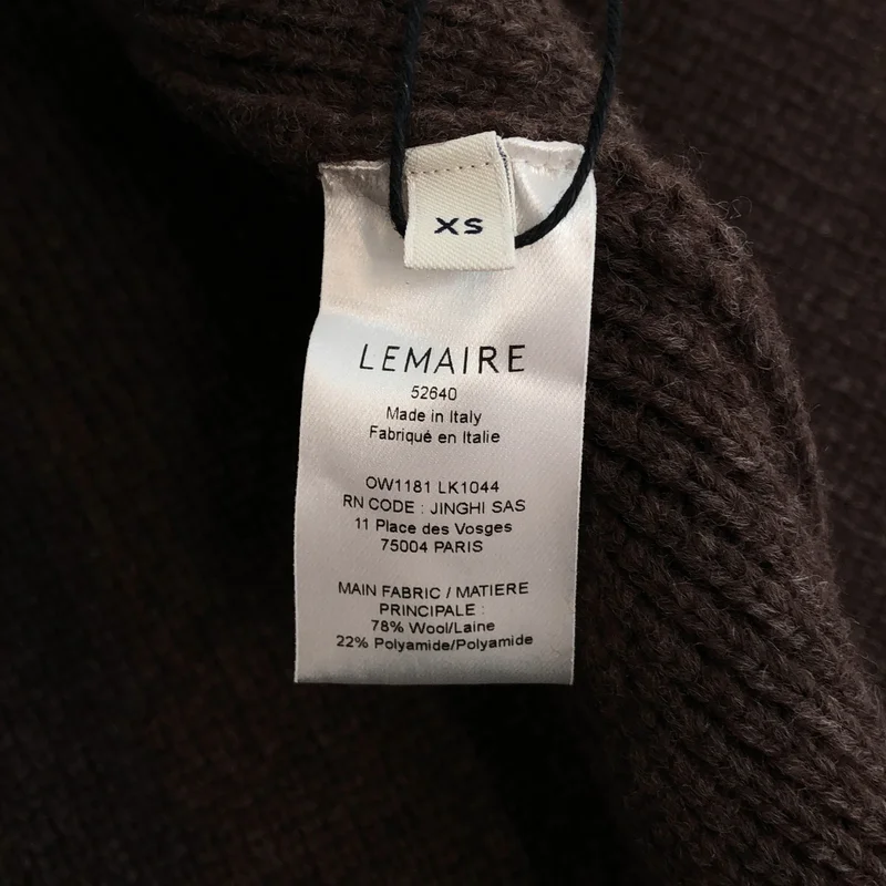 LEMAIRE / ルメール | MAXI SLEEVELESS CARDIGAN ニット ベスト | XS | レディース