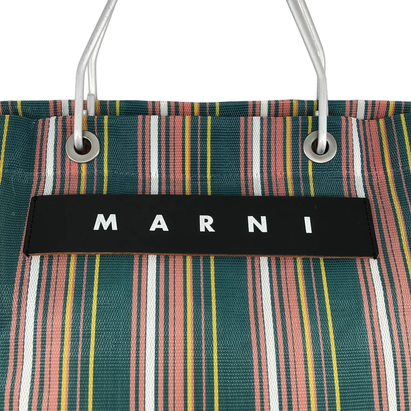 MARNI / マルニ | マーケット ストライプ トートバッグ |