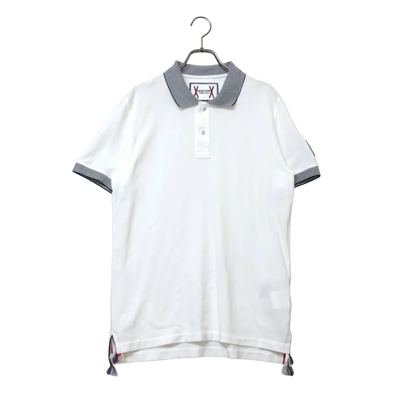 MONCLER / モンクレール | GAMME BLEU コットン ロゴワッペン ポロシャツ |