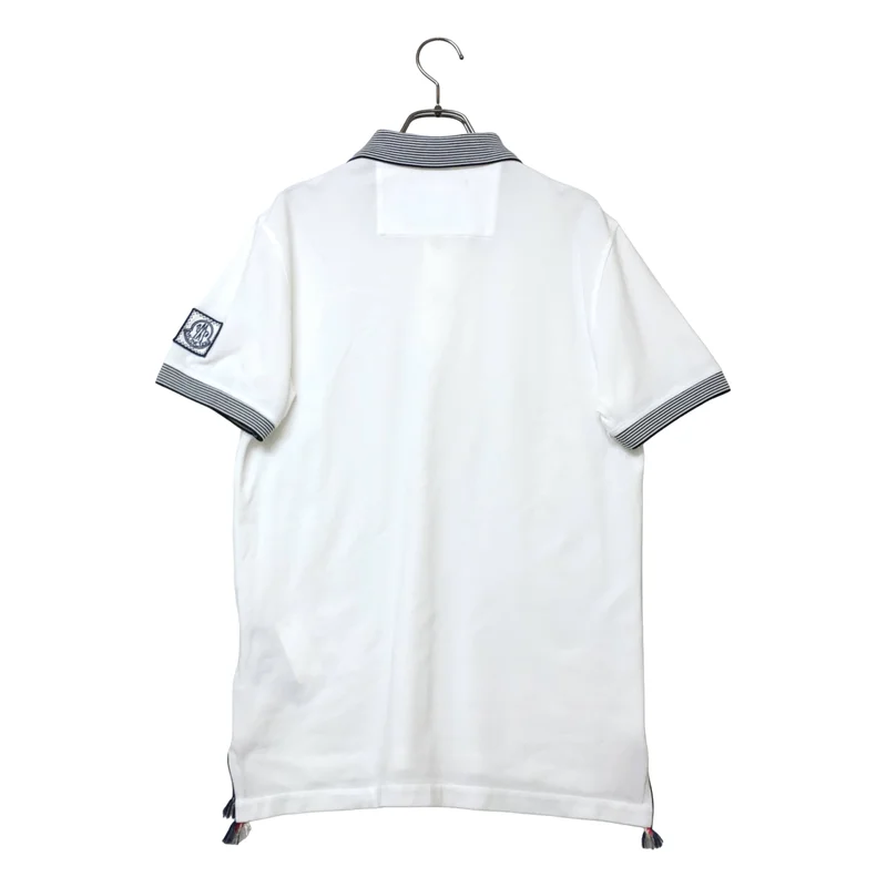 MONCLER / モンクレール | GAMME BLEU コットン ロゴワッペン ポロシャツ |