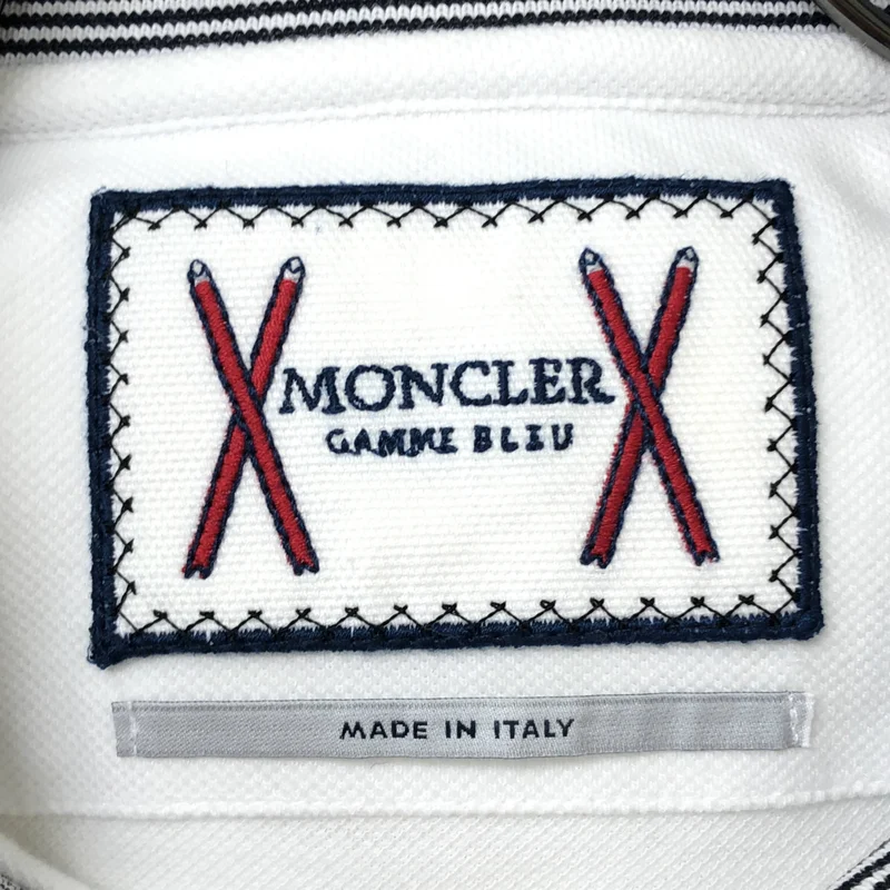 MONCLER / モンクレール | GAMME BLEU コットン ロゴワッペン ポロシャツ |