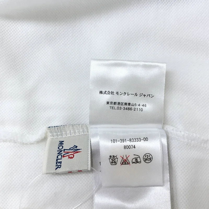 MONCLER / モンクレール | GAMME BLEU コットン ロゴワッペン ポロシャツ |