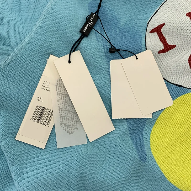 MARC JACOBS / マークジェイコブス | × Magda archer ダメージ加工 プリント クルーネック スウェット | XS | レディース