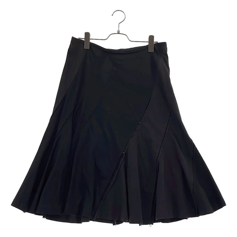 tricot COMME des GARCONS / トリココムデギャルソン | 2006SS | コットン サイドジップ 切替 フレアスカート | M | レディース