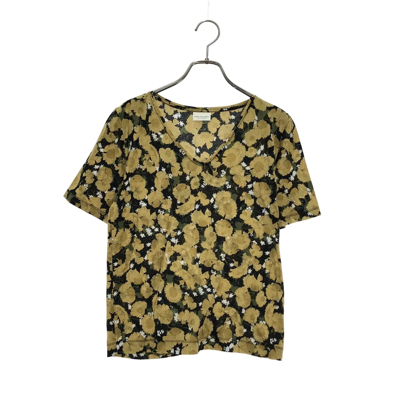 DRIES VAN NOTEN / ドリスヴァンノッテン | フラワープリント Tシャツ_半袖 | XS | レディース