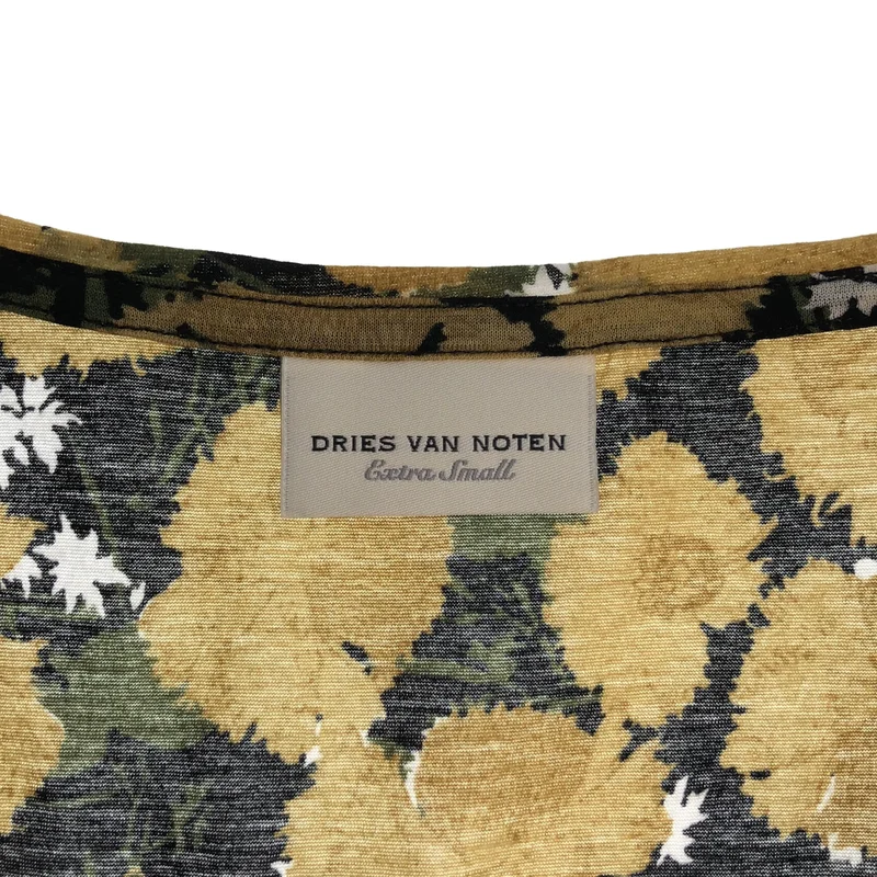 DRIES VAN NOTEN / ドリスヴァンノッテン | フラワープリント Tシャツ_半袖 | XS | レディース