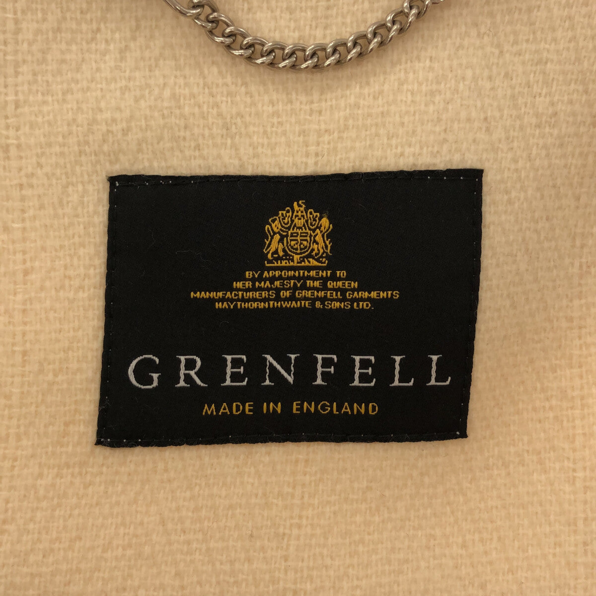 美品】 GRENFELL / グレンフェル | ダッフルコート | 34 | アイボリー
