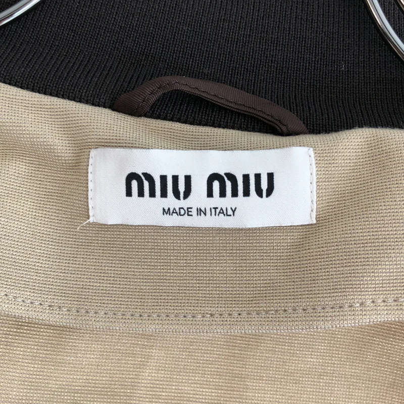 miu miu / ミュウミュウ | 2025 | ジップアップ トラックジャケット | XS | レディース