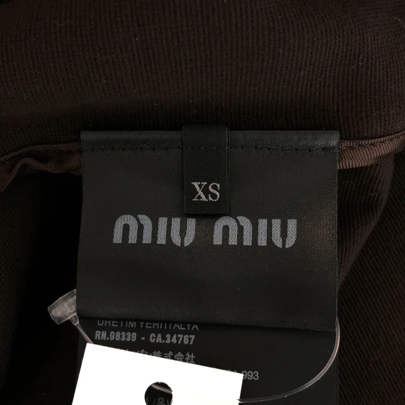 miu miu / ミュウミュウ | 2025 | ジップアップ トラックジャケット | XS | レディース