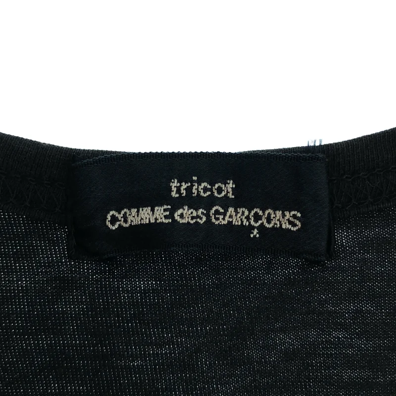 tricot COMME des GARCONS / トリココムデギャルソン | 2008SS | エンブロイダリー ノースリーブカットソー |
