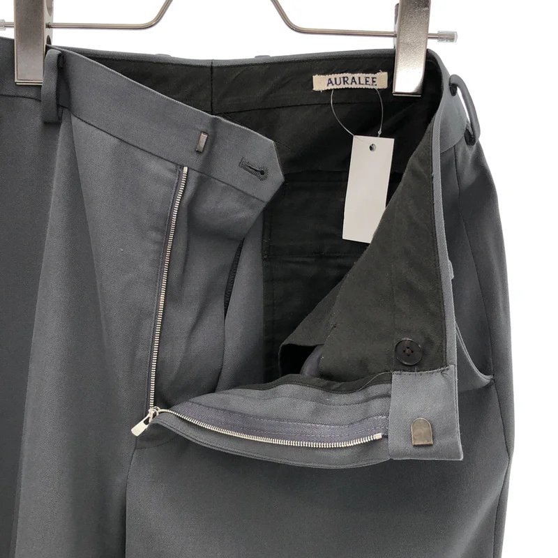 AURALEE / オーラリー | 2025AW | Light Wool Max Gabardine Two-Tuck Slacks 2タック スラックス | 4 | メンズ