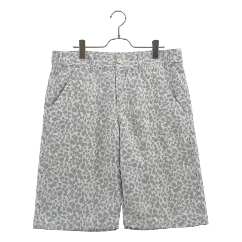 BLACK COMME des GARCONS / ブラックコムデギャルソン | 2021SS | レオパード ハーフパンツ 1G-P011 | L | メンズ
