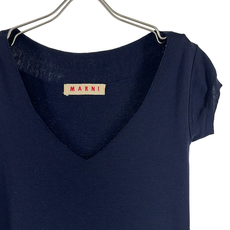 MARNI / マルニ | ウール Vネック ニット ベスト | 40 | レディース