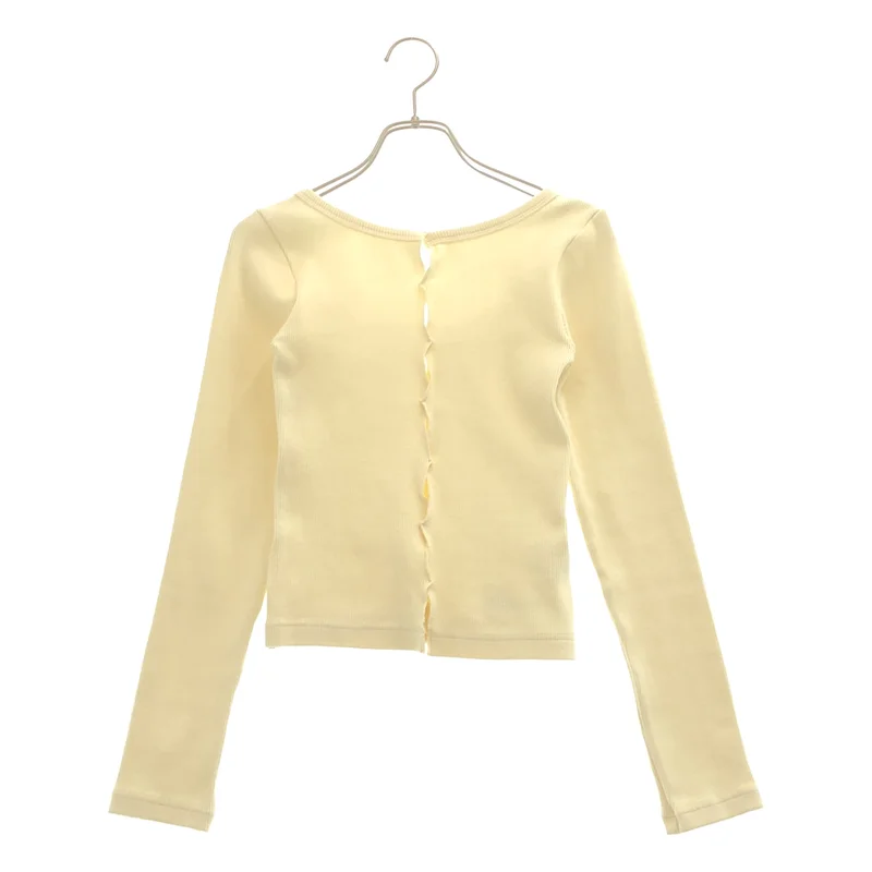 THE SHISHIKUI / シシクイ | holed top コットン カットソー | F | レディース