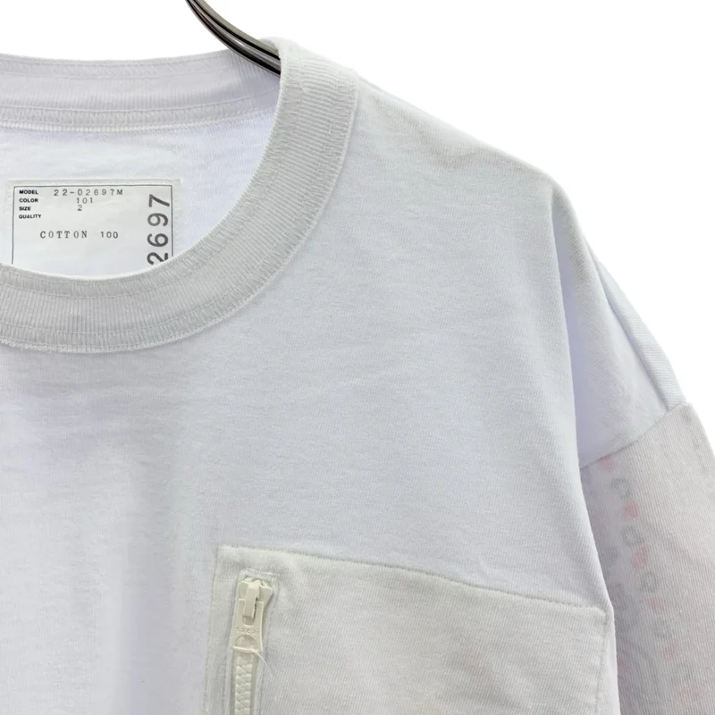 sacai / サカイ | Bandana Print T-Shirt バンダナ 切替 Tシャツ | 2 | メンズ